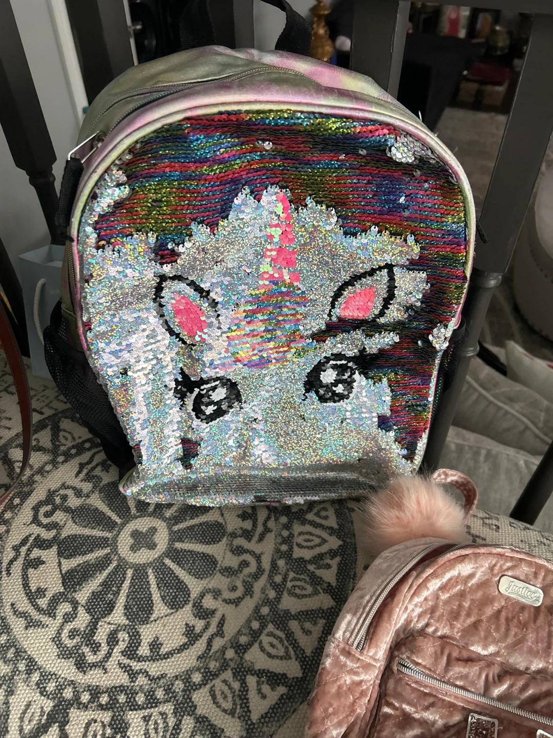 Justice& unicorn backpacks Make an offer - photo 3