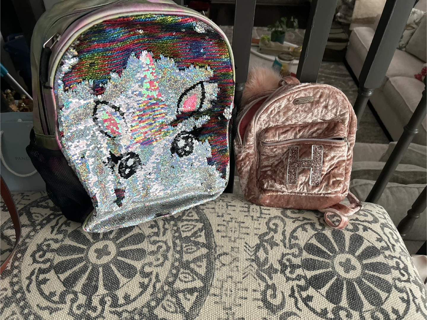 Justice& unicorn backpacks Make an offer