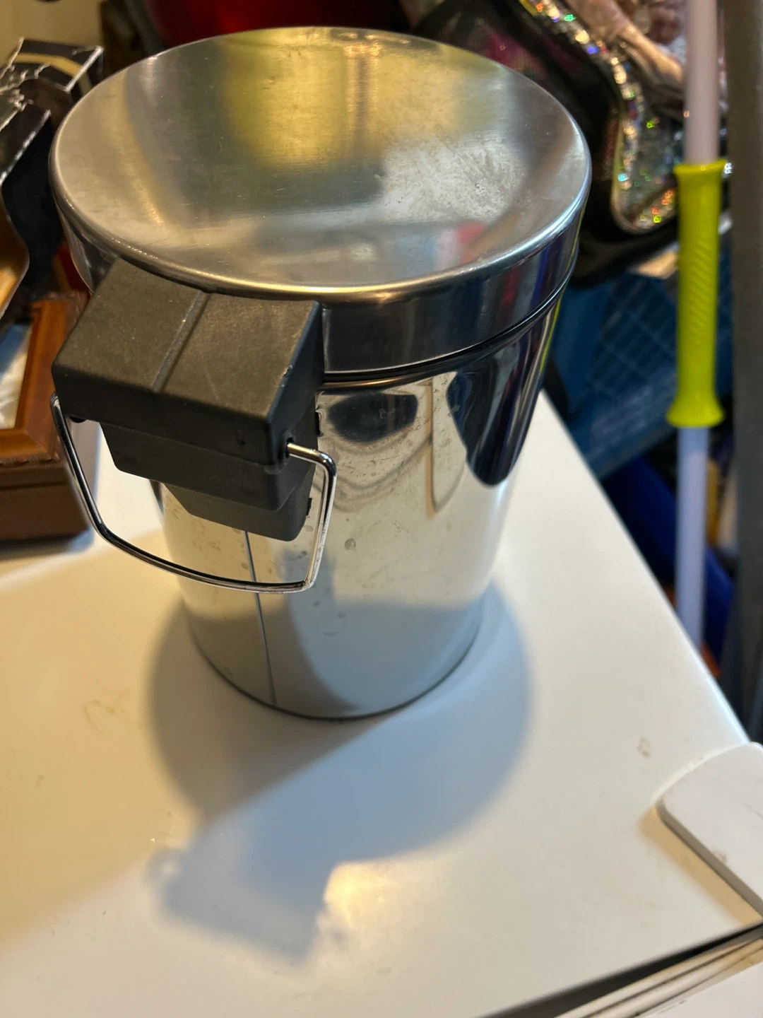 Stainless Steel Step-On Trash Can - photo 4