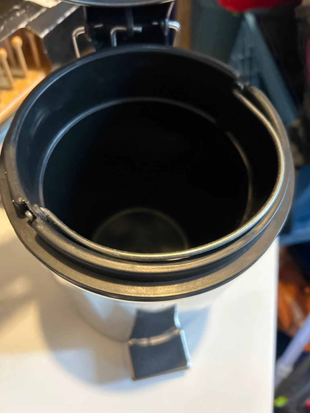 Stainless Steel Step-On Trash Can - photo 3