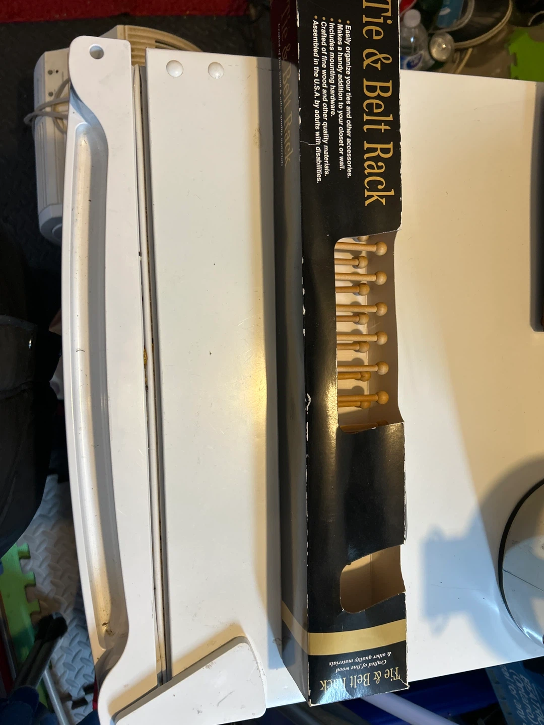 Triangle Tie & Belt Rack - New in Box!
