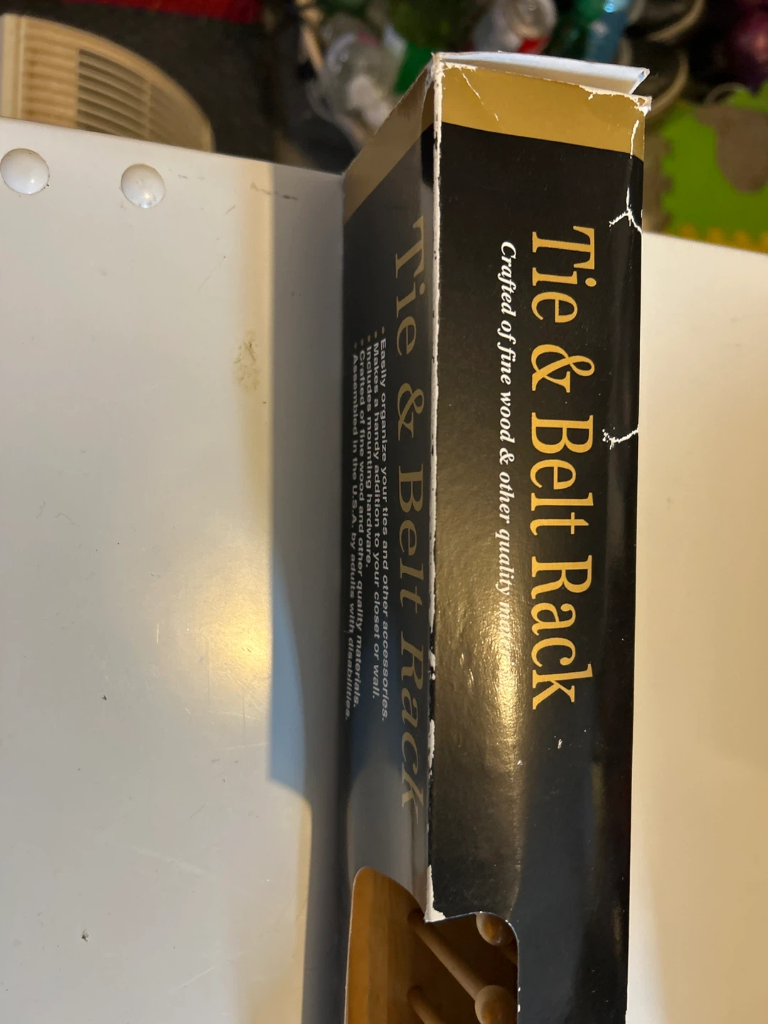 Triangle Tie & Belt Rack - New in Box! - photo 2