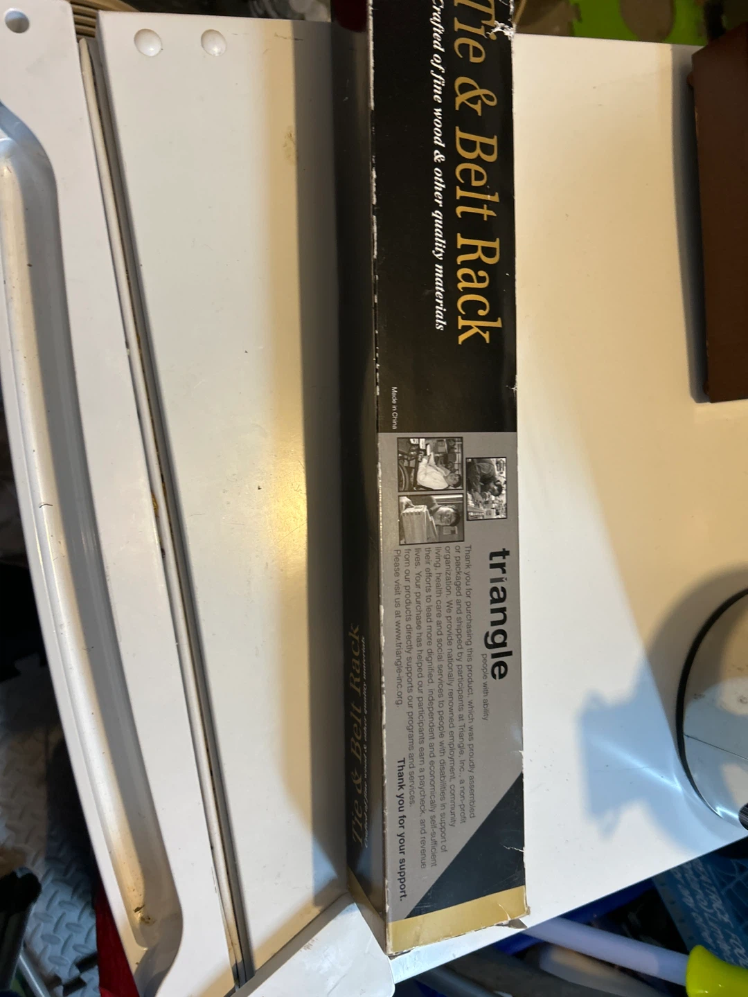 Triangle Tie & Belt Rack - New in Box! - photo 4