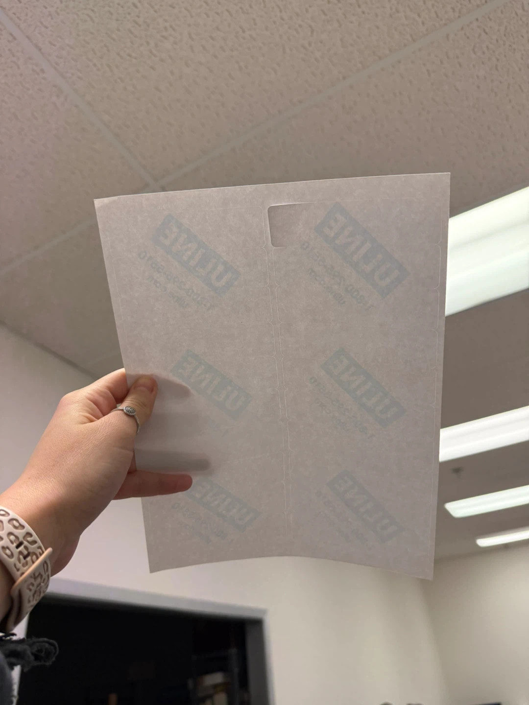 4” X 1” Laser Labels - 500 Sheets by Uline - photo 2