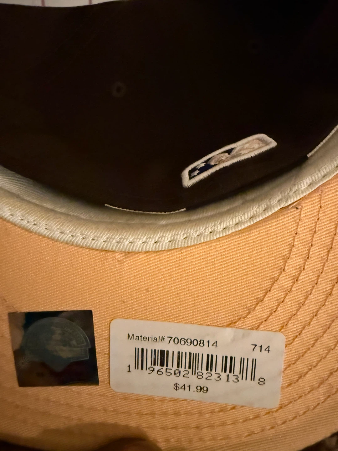 New Era Fitted Hat Size 7 1/2