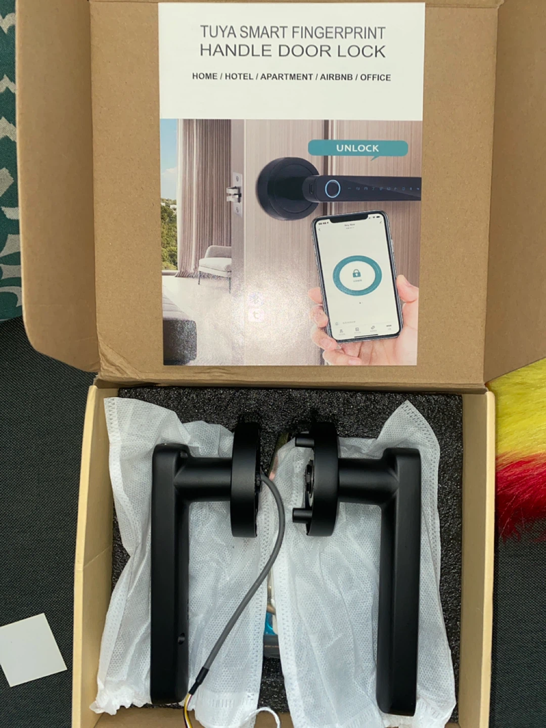 New TUYA Smart Fingerprint Door Lock - photo 2
