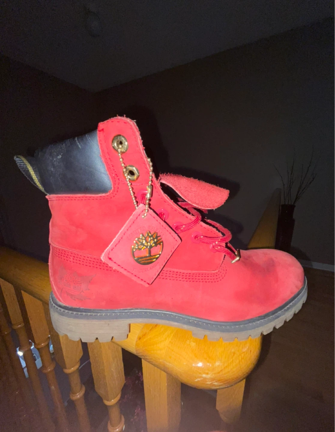 Timberland Red Boots