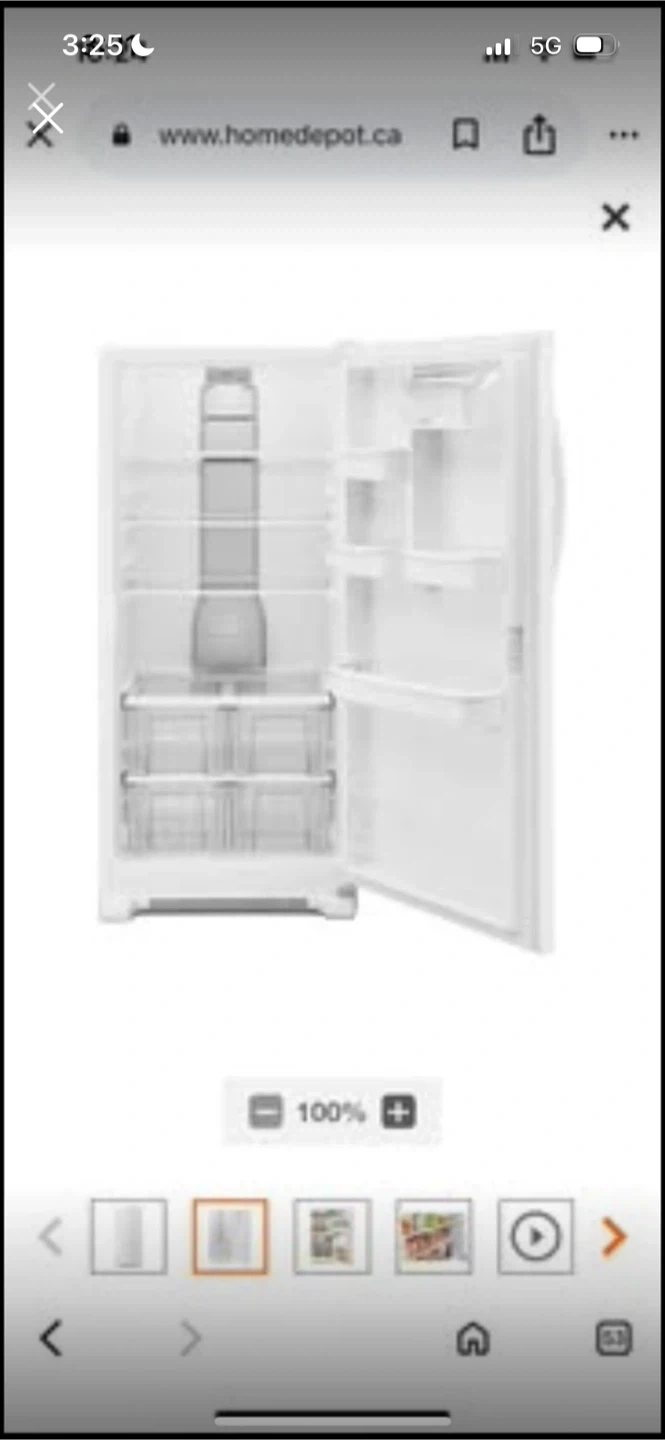 New Whirlpoole 31-inch W 18 cu. ft. Freezerless Refrigerator - photo 2
