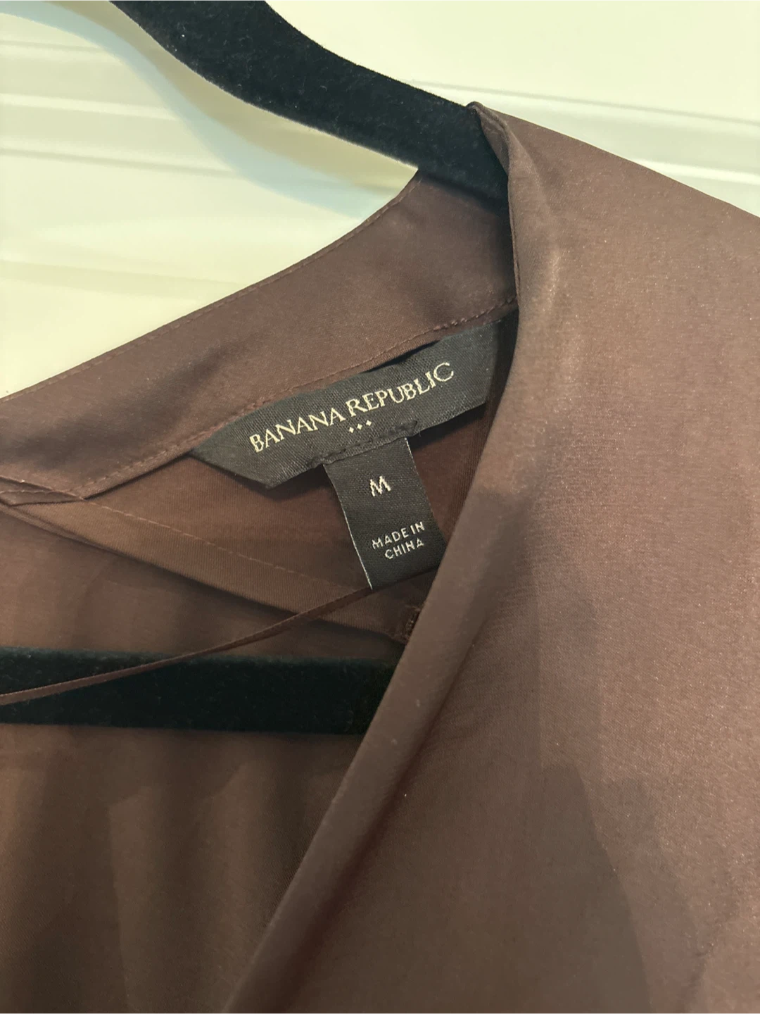 Banana Republic Brown Blouse - Size M - photo 2