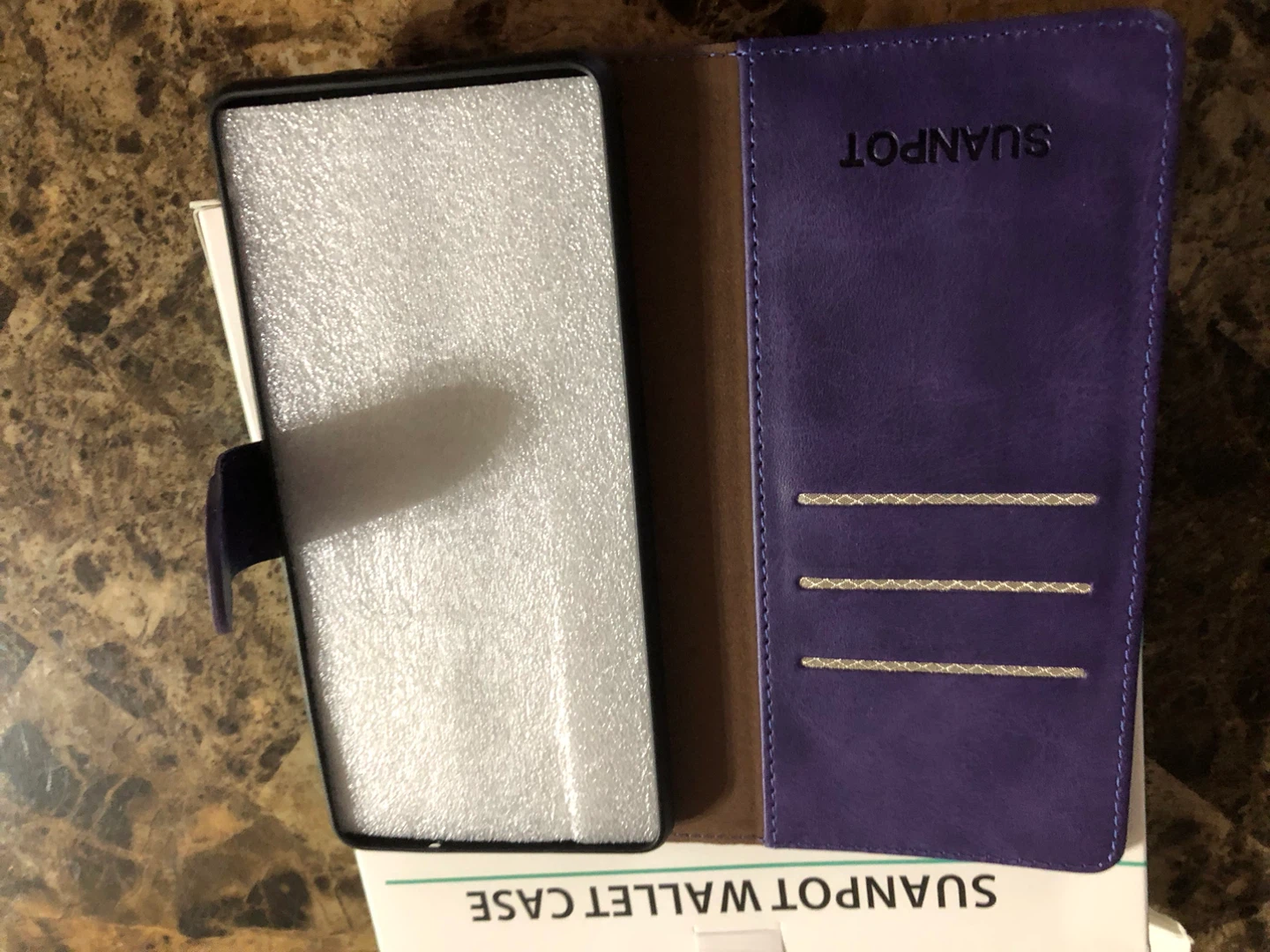 SUANPOT S20 ,Wallet Case - Purple - photo 2