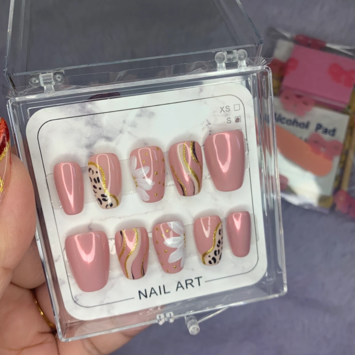 Flower/amimal Print Press on Nails