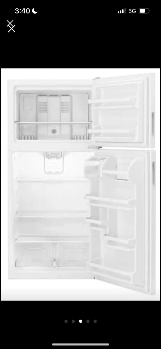 New Amana 30" 18.2 Cu. Ft. Top Freezer Refrigerator - photo 3