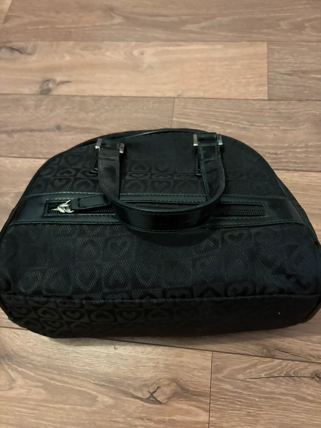 Black Patterned Handbag - photo 2