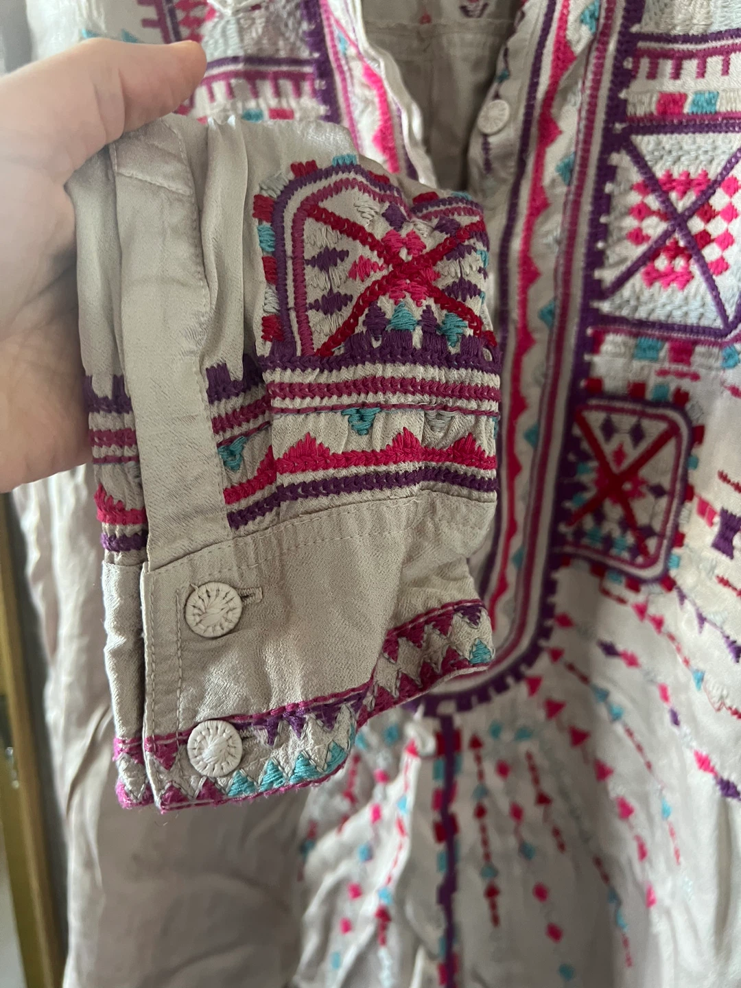 Johnny Was Embroidered Blouse - photo 3