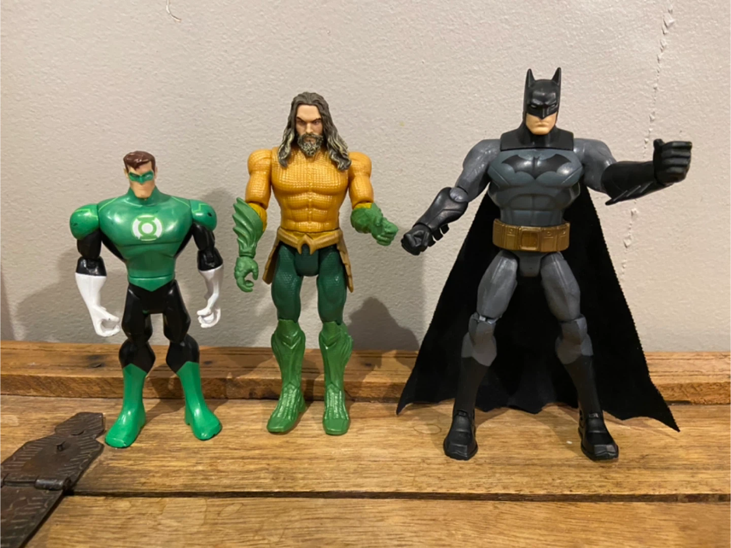 DC Figures Green Lantern, Aqua Man, Batman
