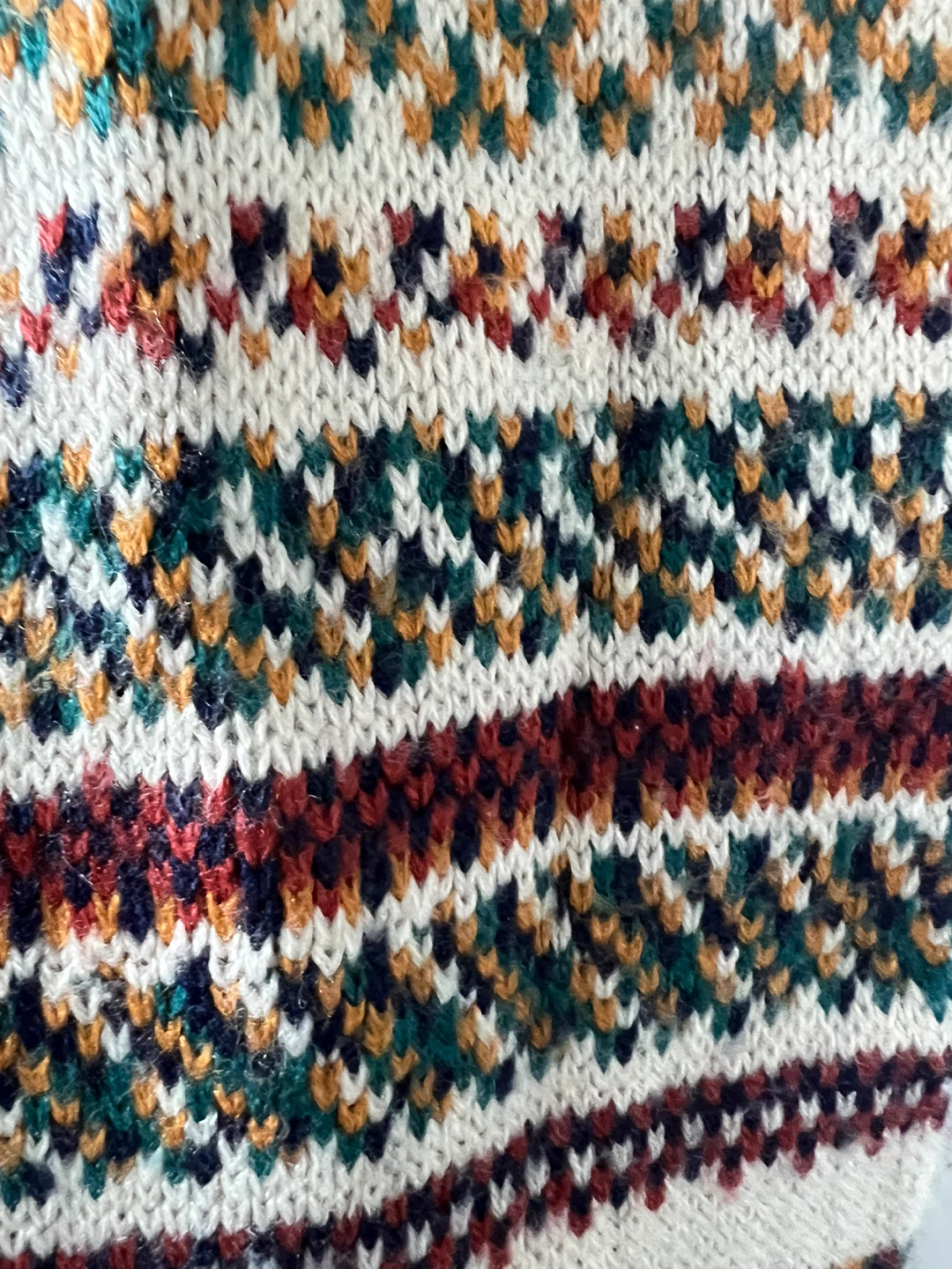 Striped Knit Scarf - photo 3