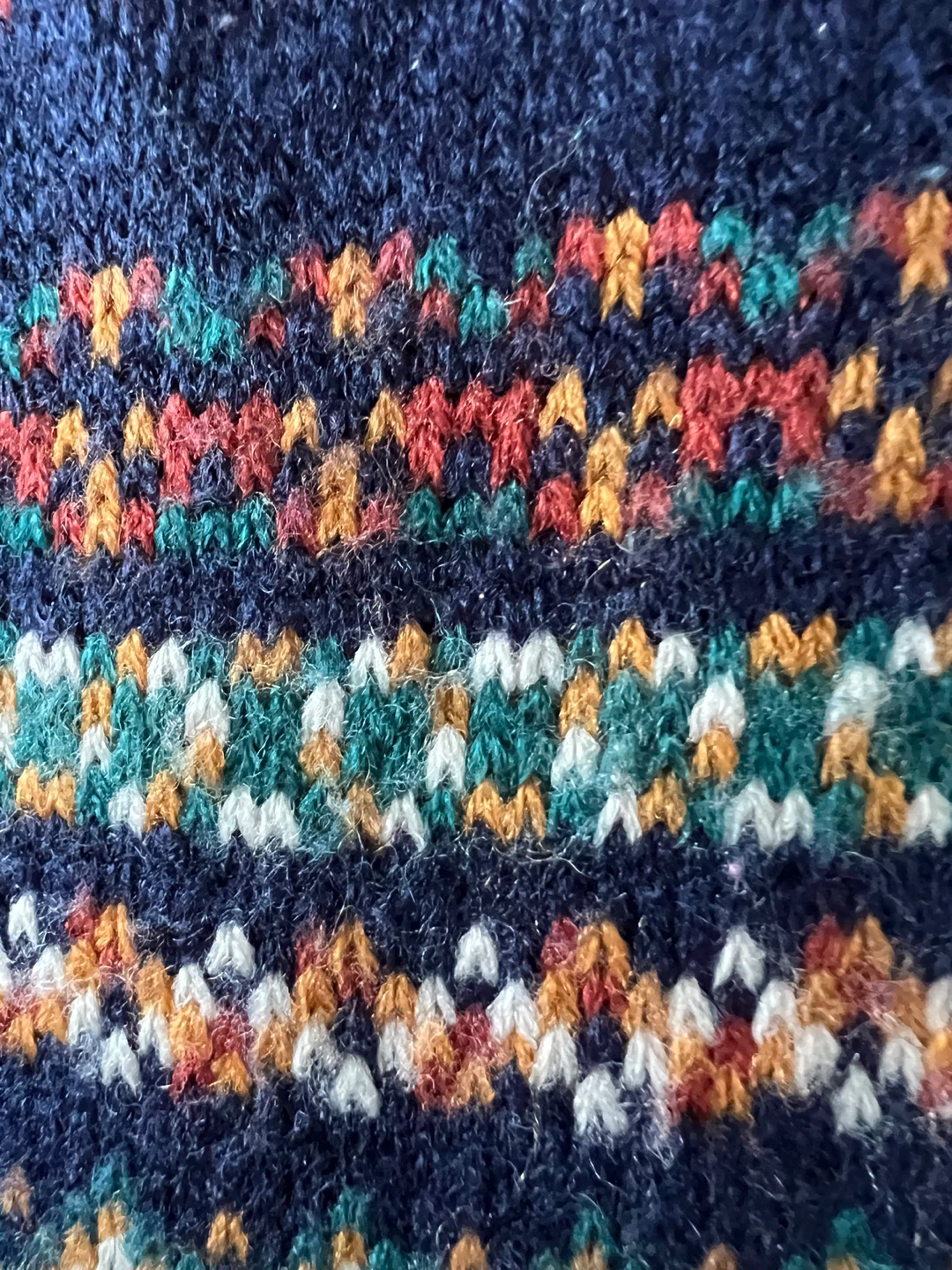 Striped Knit Scarf - photo 4