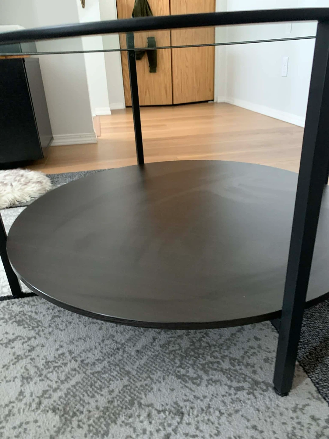 Round Glass Coffee Table - photo 3