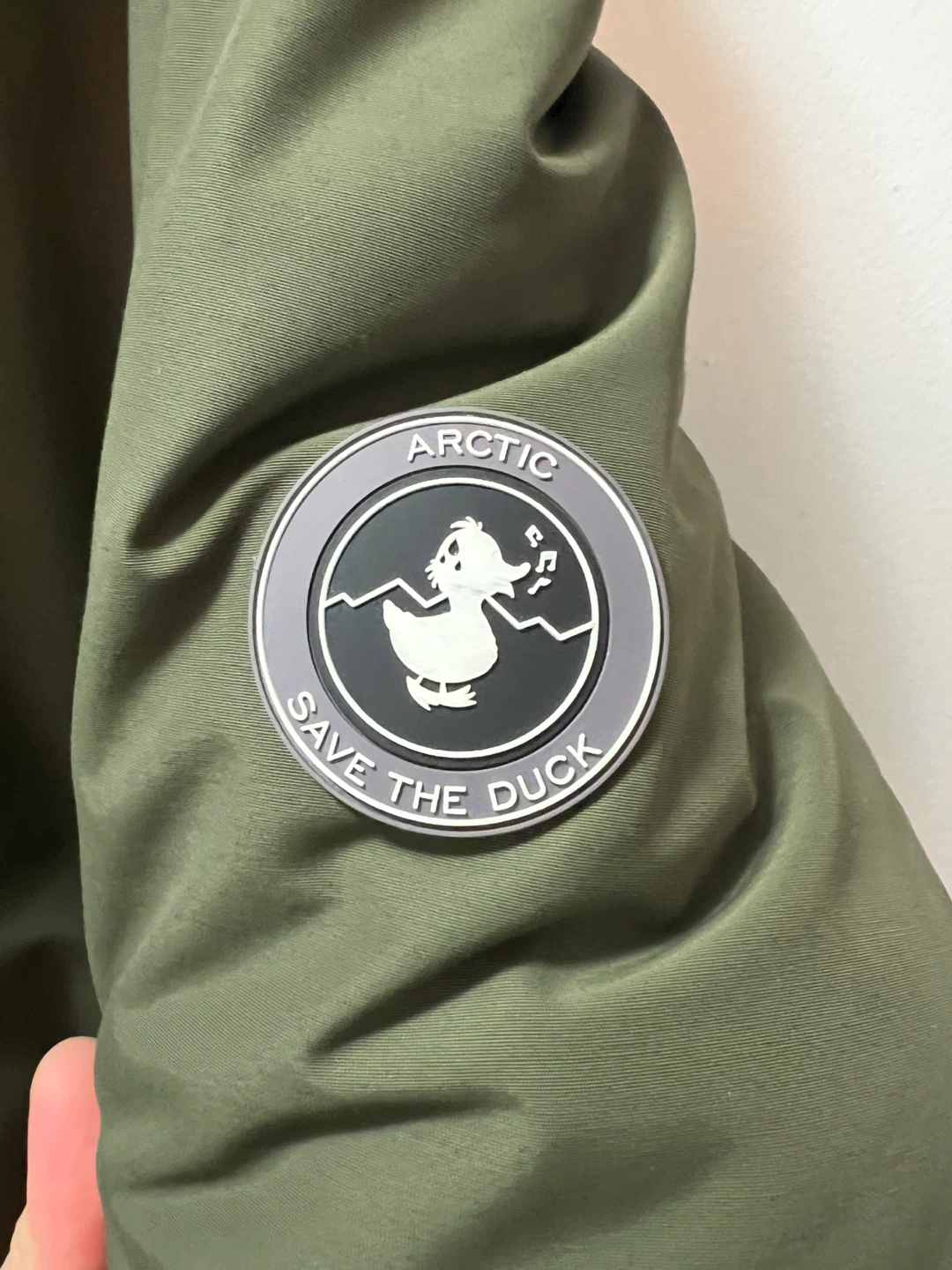 Save The Duck Arctic Puffer Jacket, Olive Green - photo 4