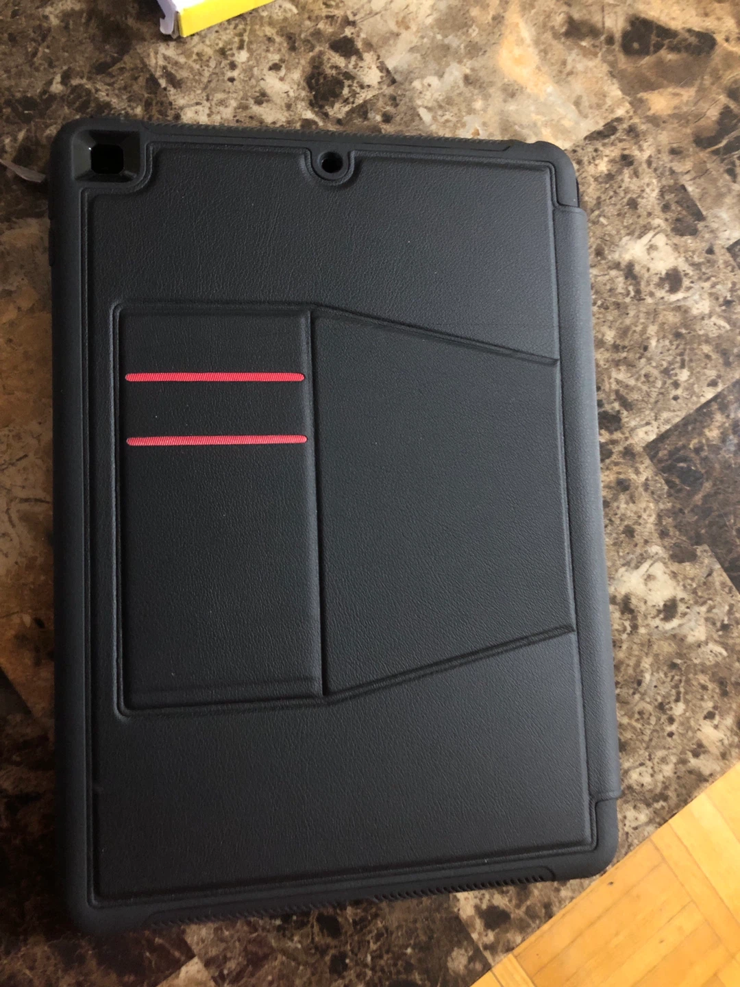 SEYMAC Stock leather iPad Case - Black