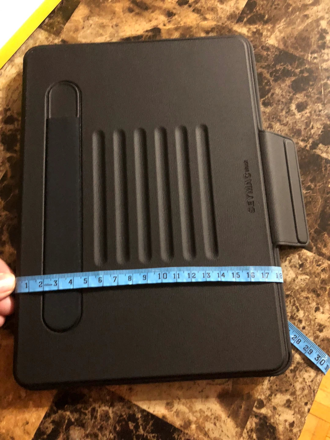 SEYMAC Stock leather iPad Case - Black - photo 5