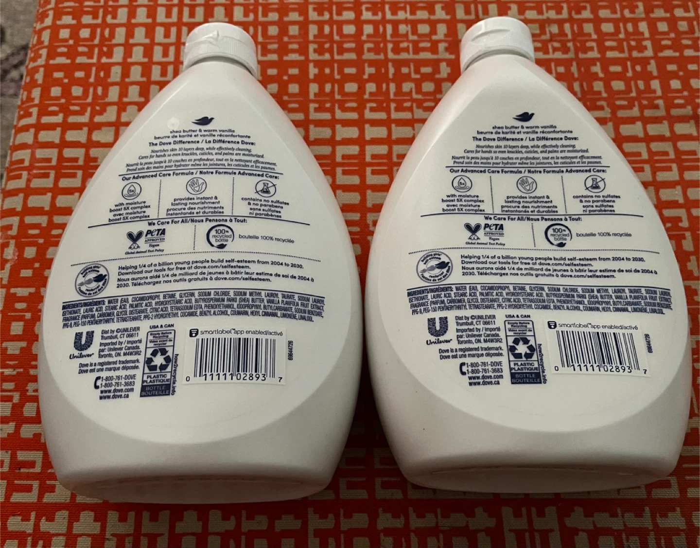 Dove Shea Butter & Vanilla Hand Wash, 1L - photo 2