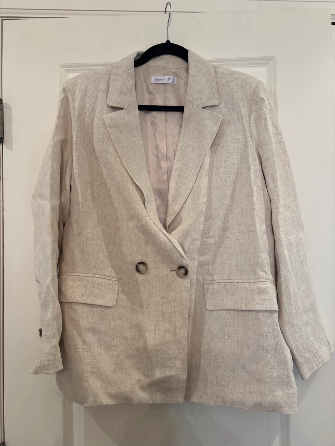 Primark linen 3 piece suit - Size 10