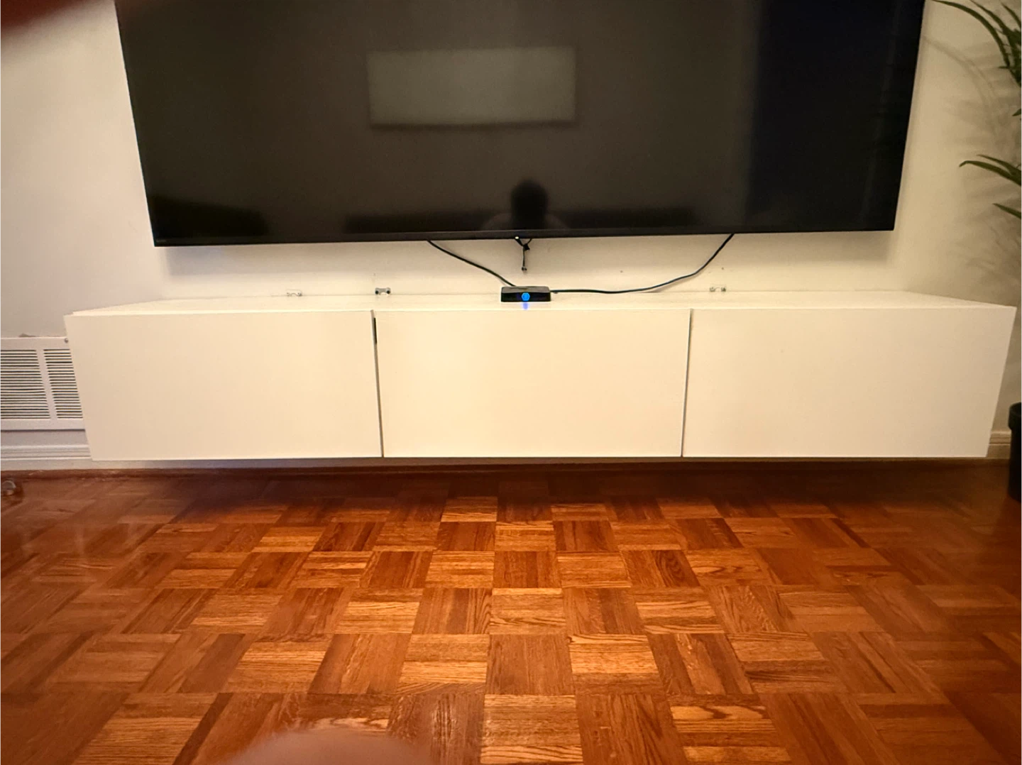 White TV Stand - photo 2
