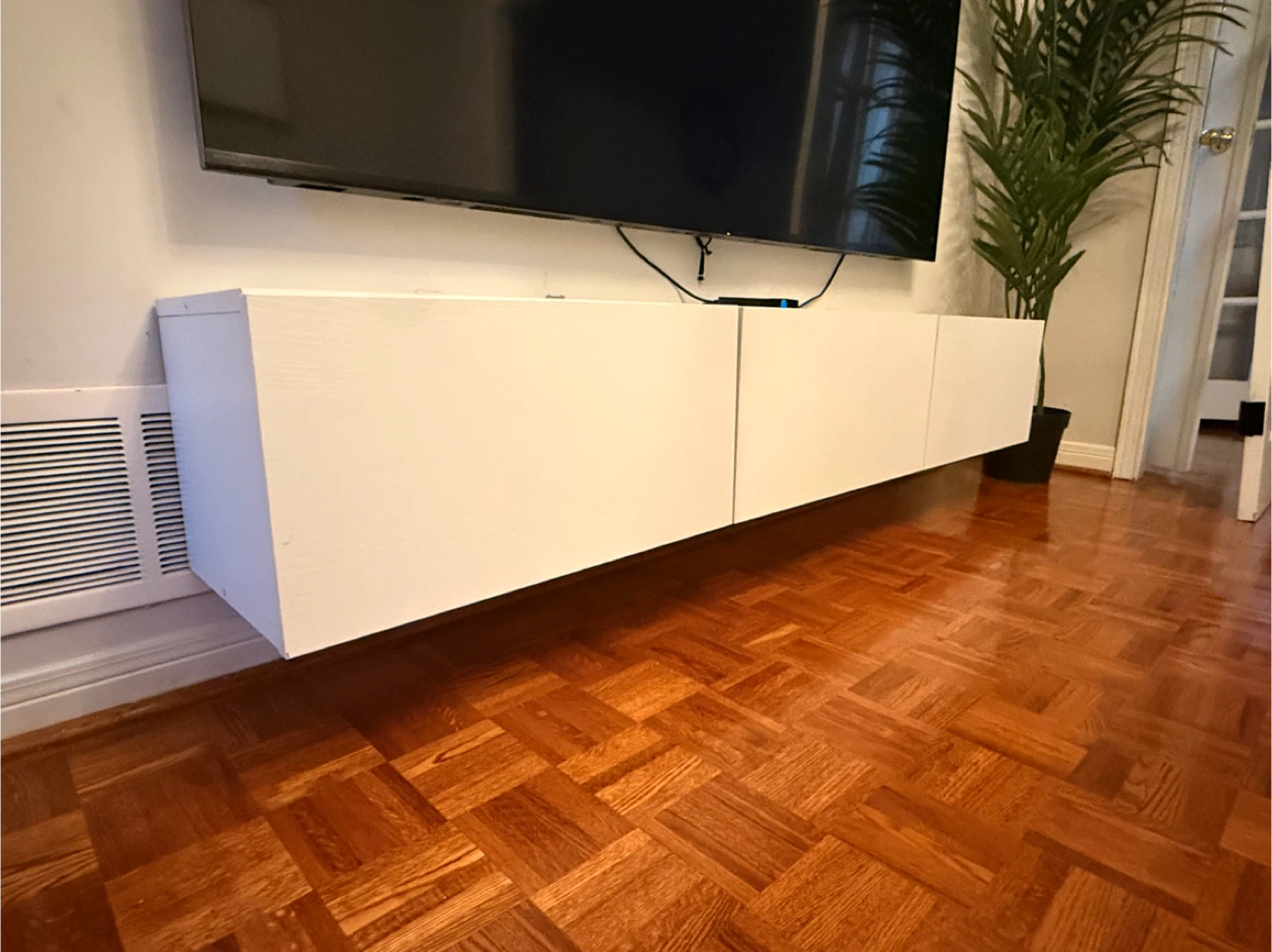 White TV Stand - photo 3