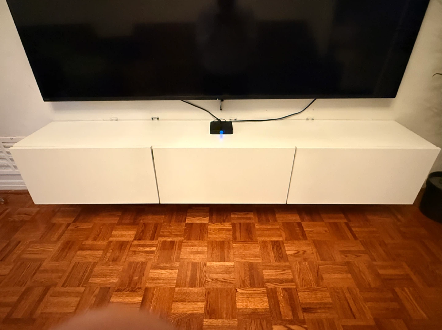 White TV Stand
