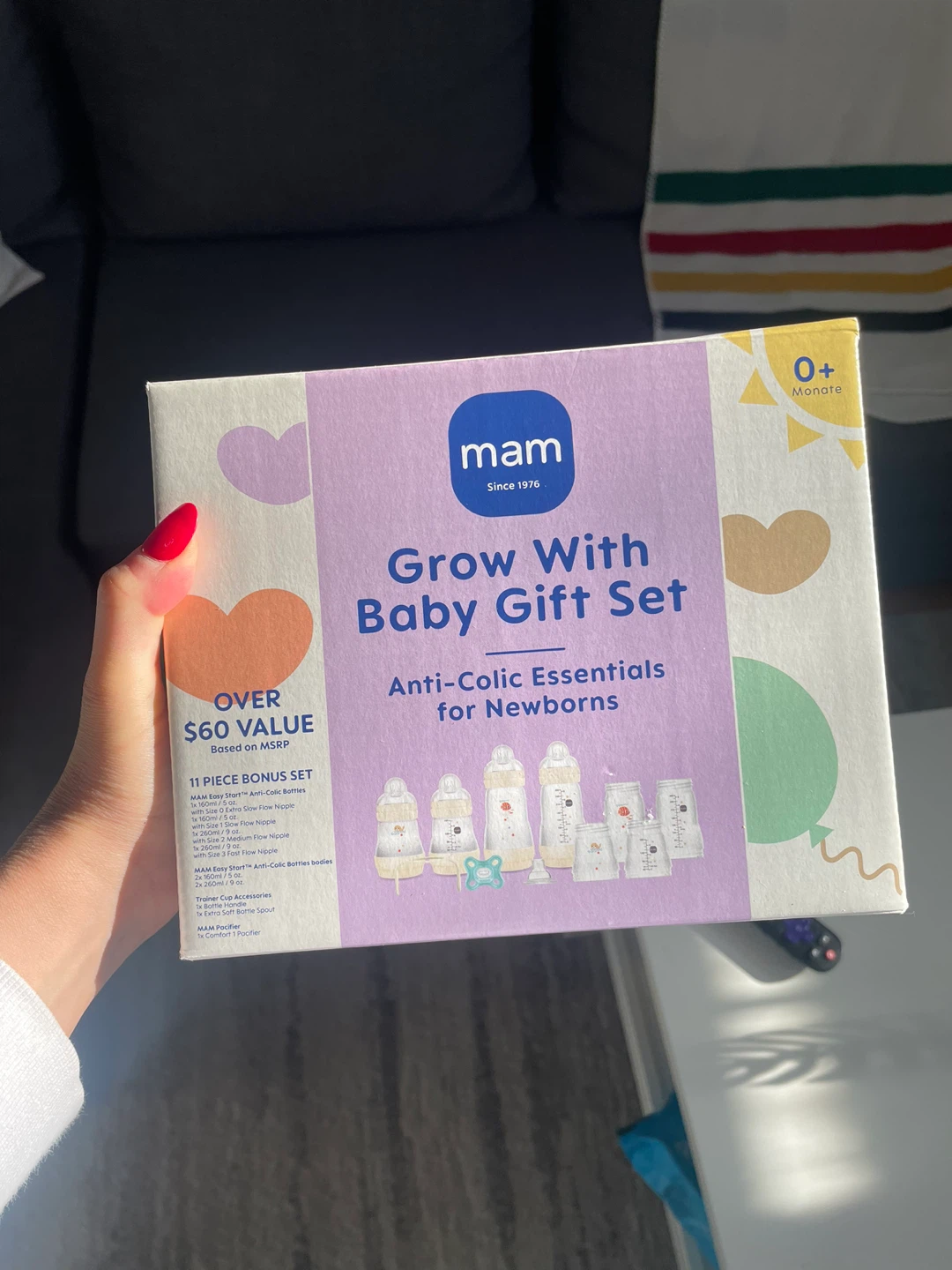 MAM Grow With Baby Gift Set - New in Box!