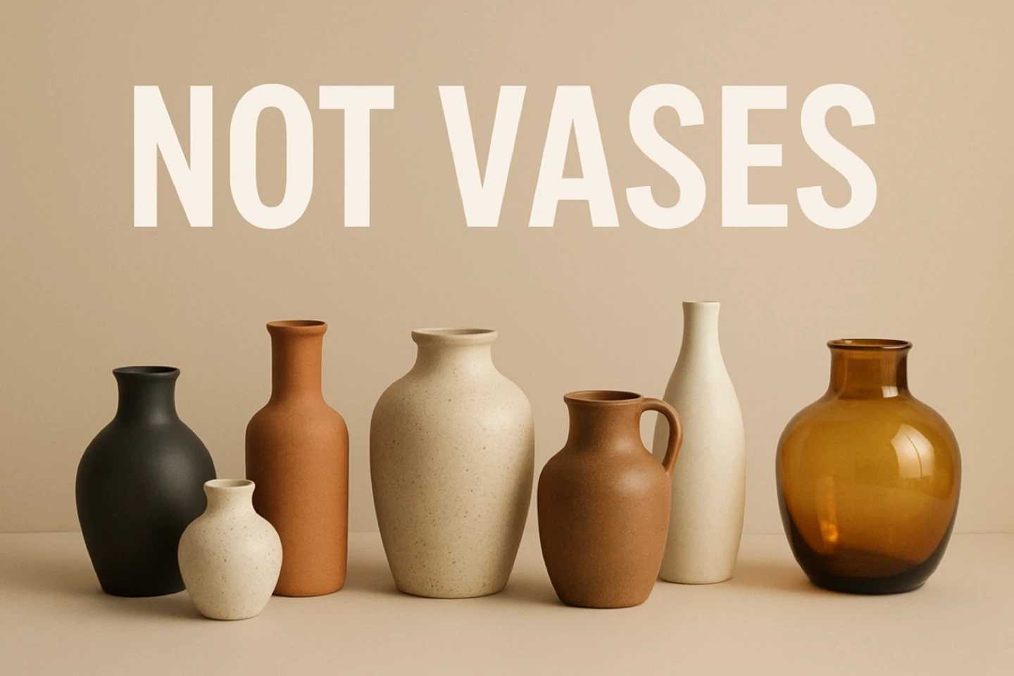 Vases for flower and hookah