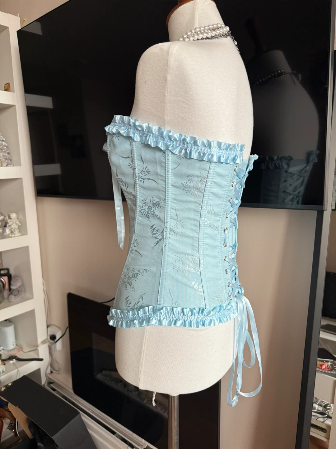 Light Blue Corset Top - photo 4