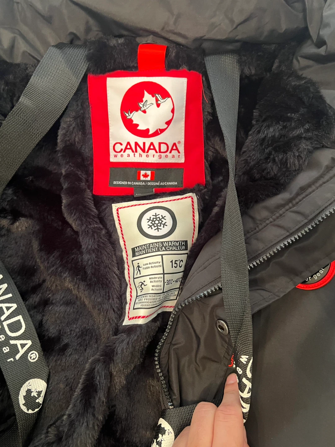 Canada Weather Gear Black Winter Jacket - XL - photo 2