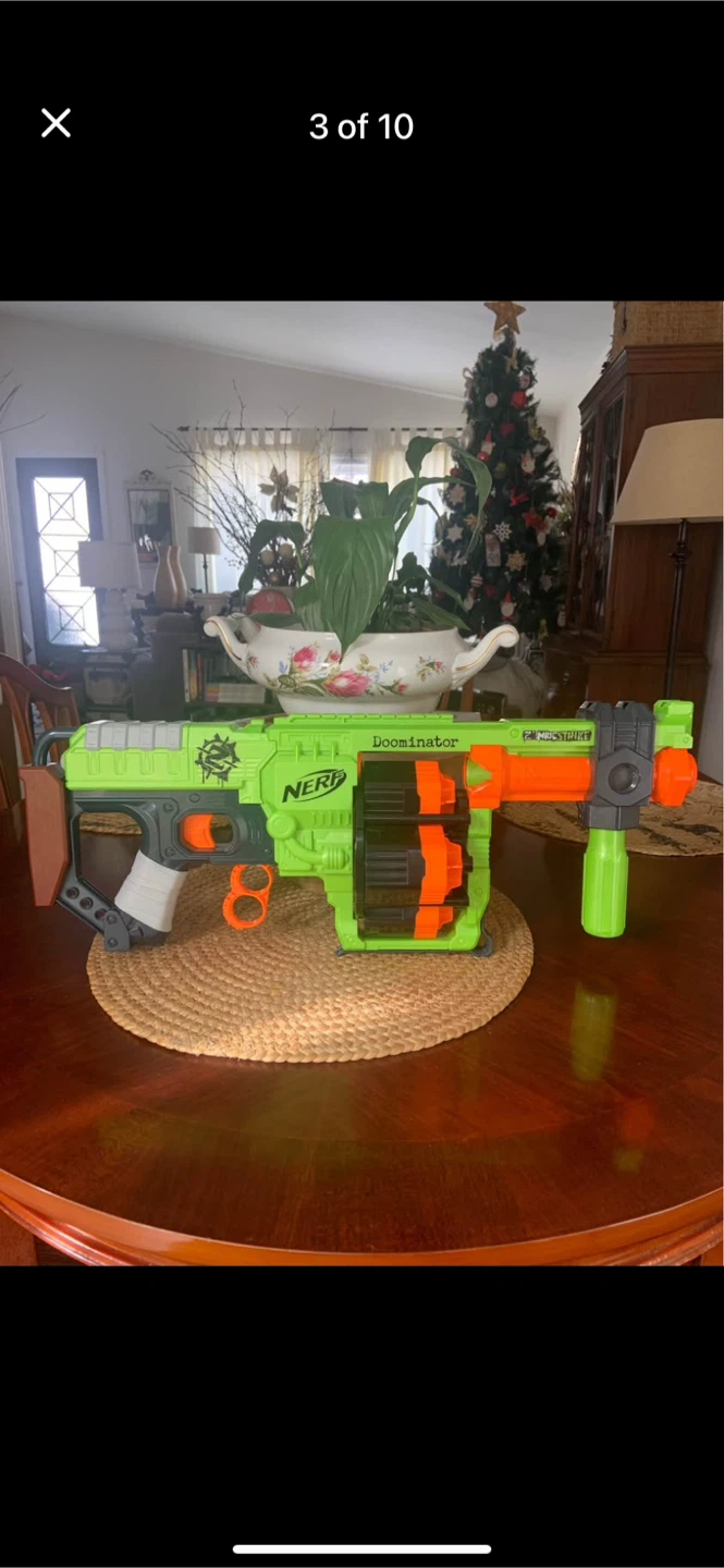 Nerf Zombie Strike Doominator Blaster - photo 3