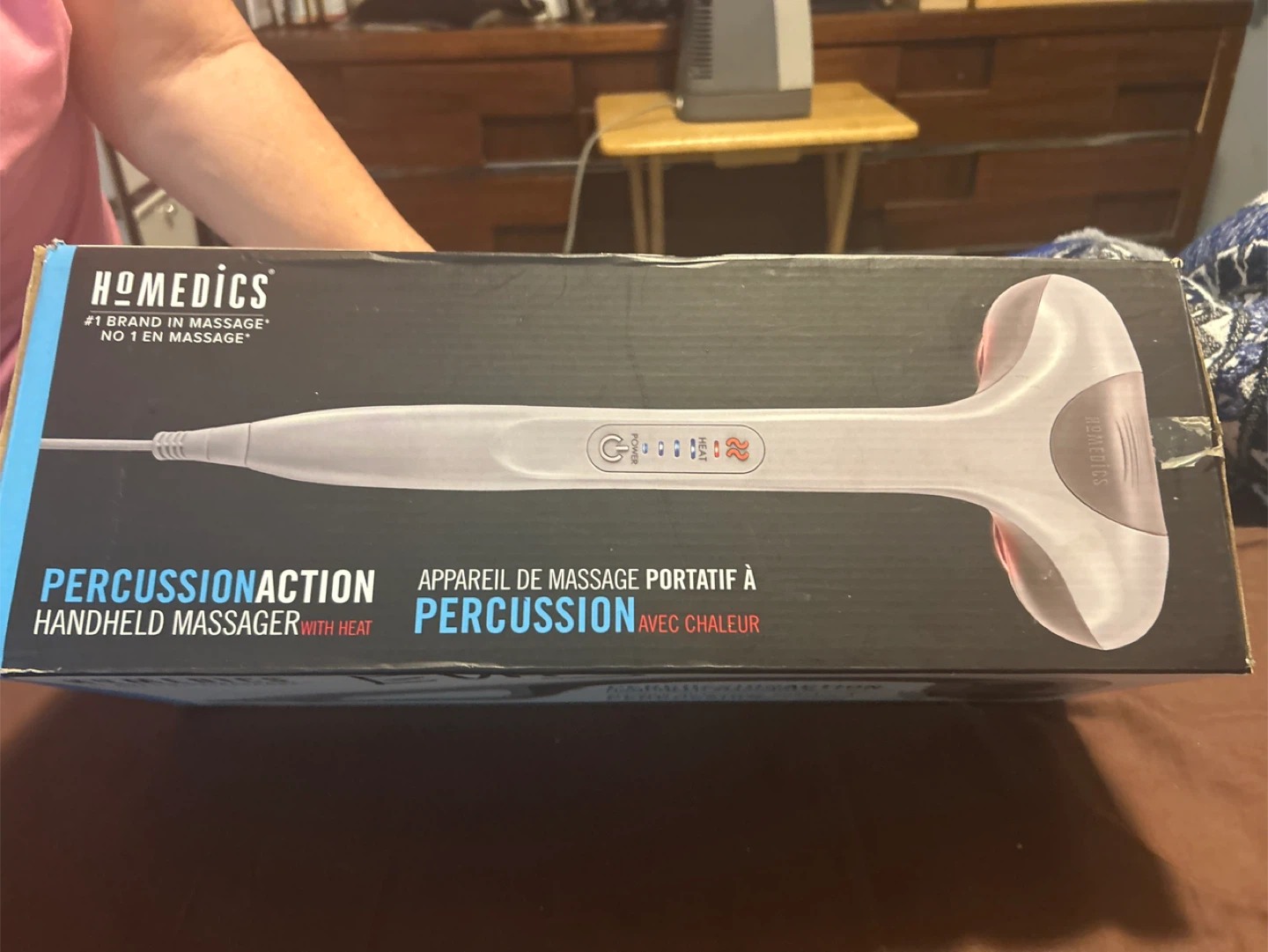 HoMedics Percussion Action Handheld Massager with Heat - photo 2