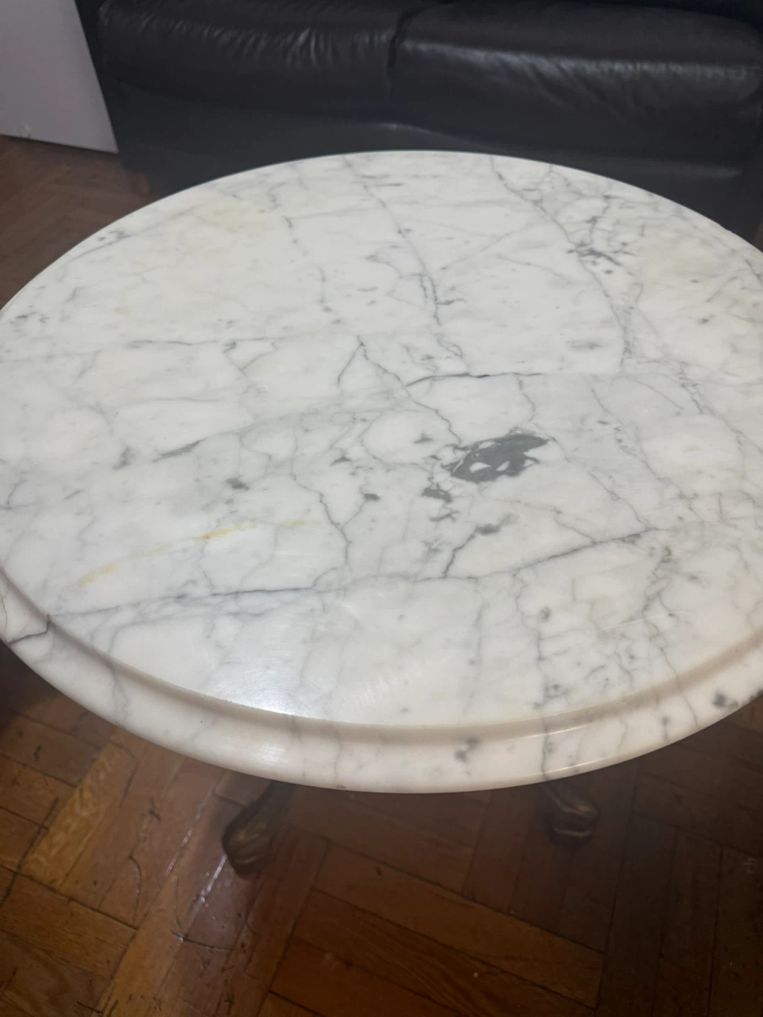 Vintage Marble Top Antique Table - photo 2