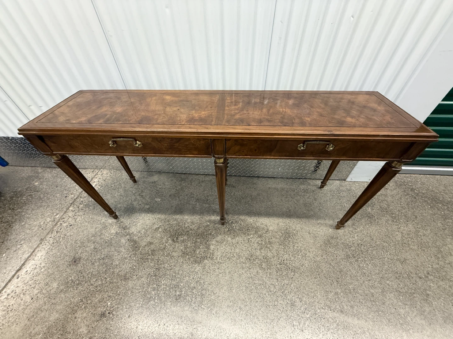 Wooden Console Table with Drawers