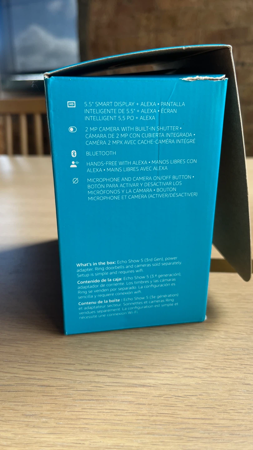 Echo Show 5 (3rd Gen) Smart Display - Alexa - photo 5
