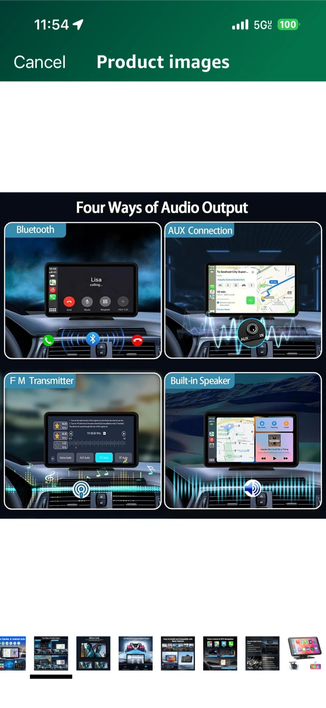 Car Stereo Wireless CarPlay & Android Auto - photo 3