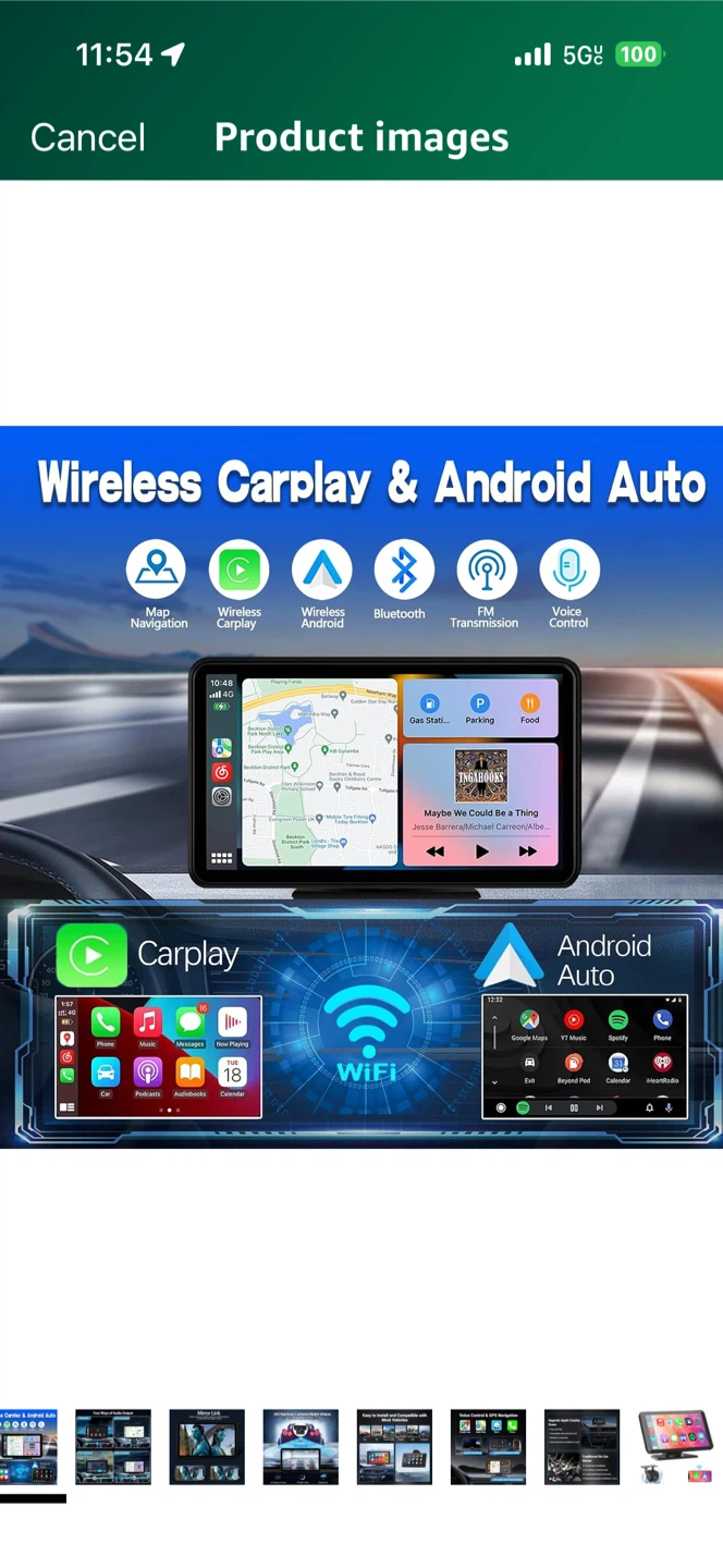 Car Stereo Wireless CarPlay & Android Auto - photo 2