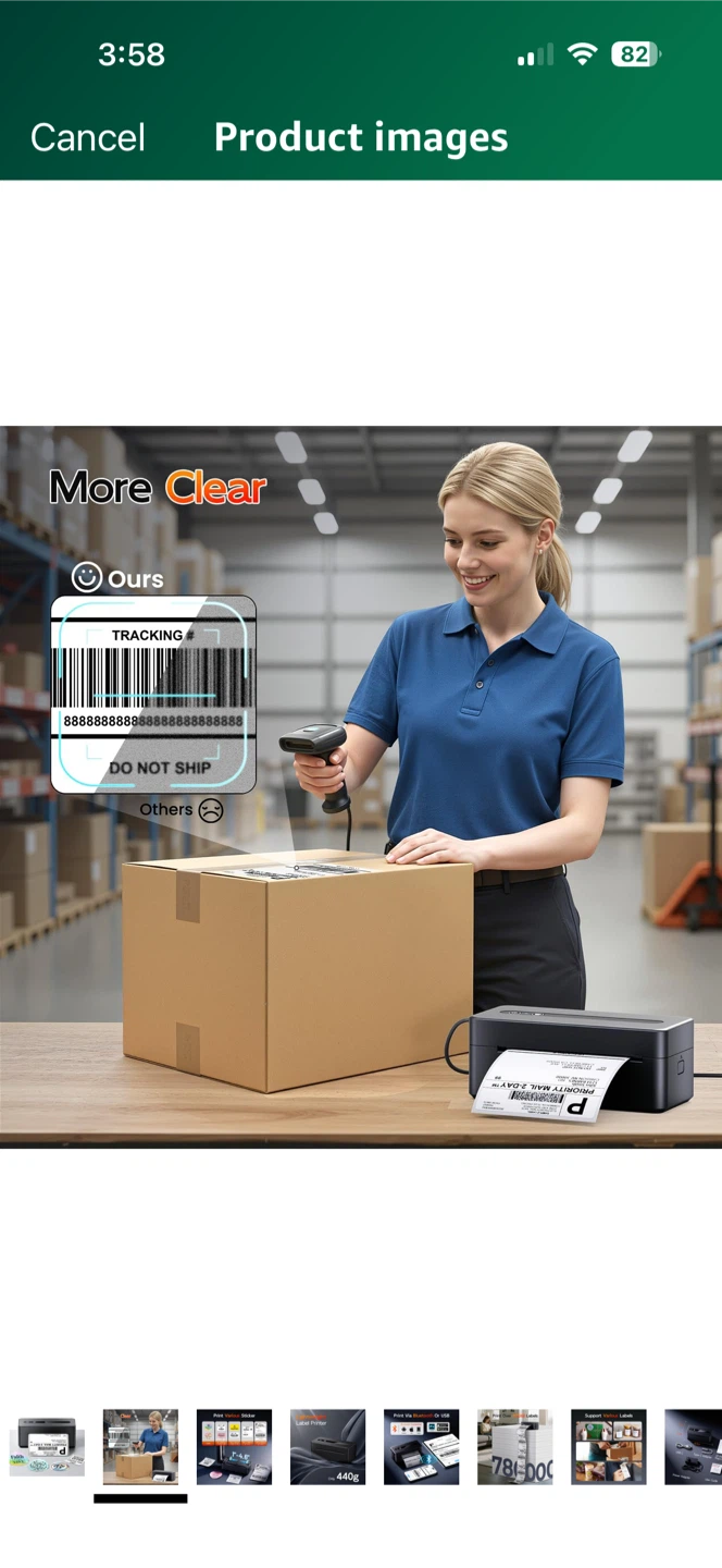 THERMAL LABEL PRINTER - photo 2