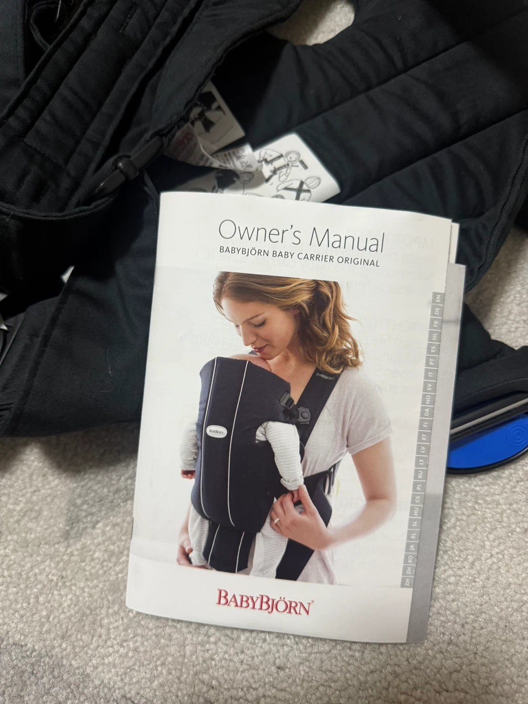 BabyBjörn Baby Carrier Original - Black - photo 3