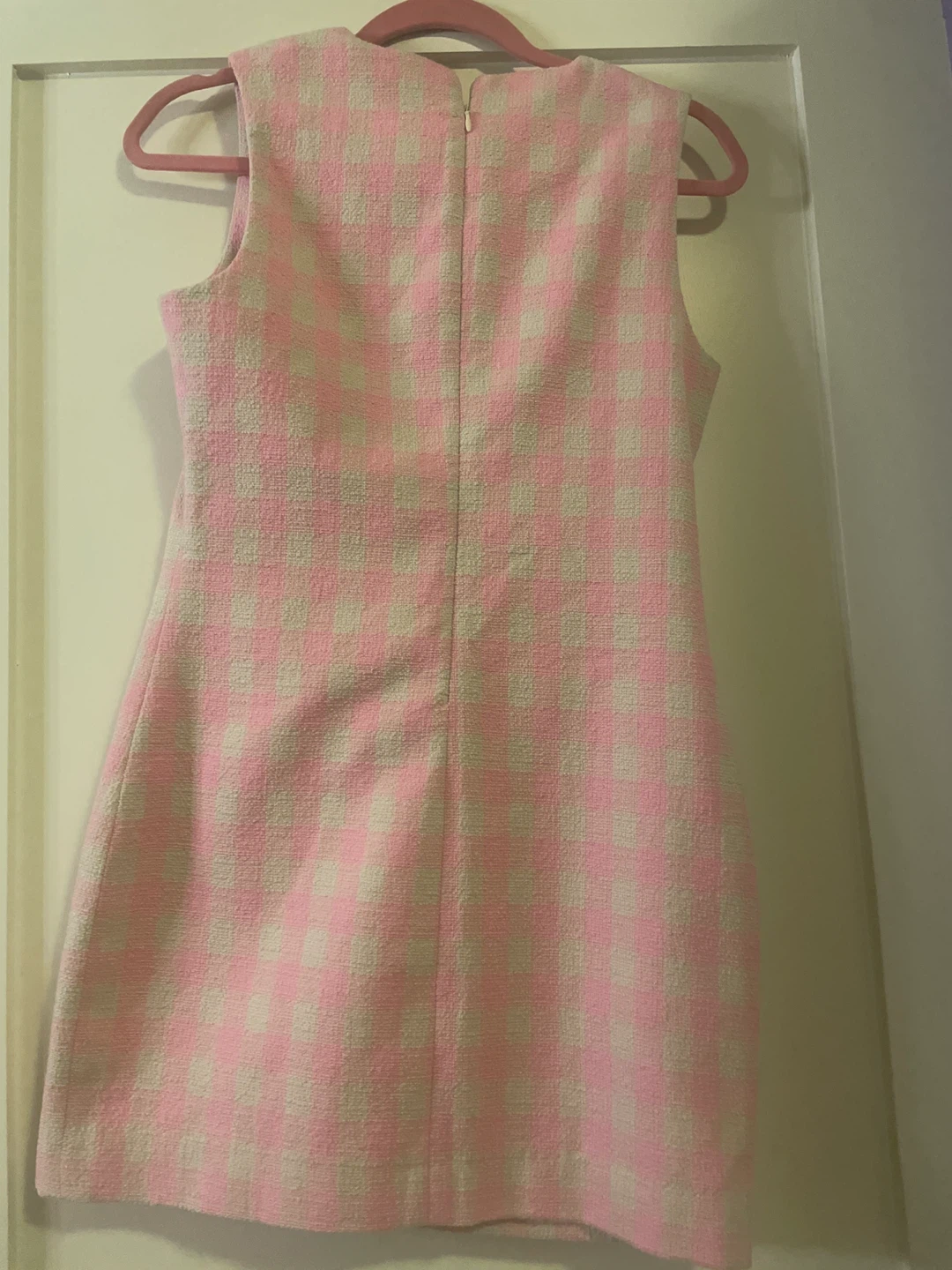 Vero Moda Pink Checkered Dress - Size US 2 - photo 2