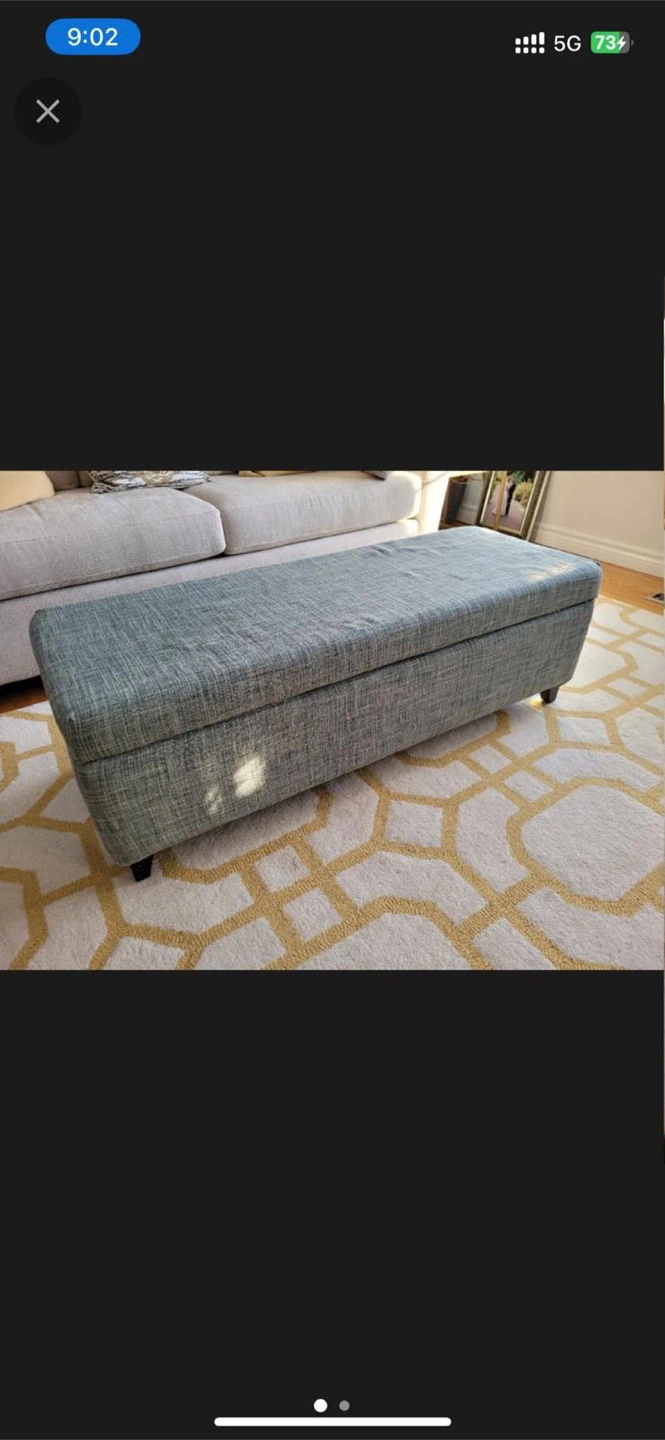 Storage Ottoman Bench