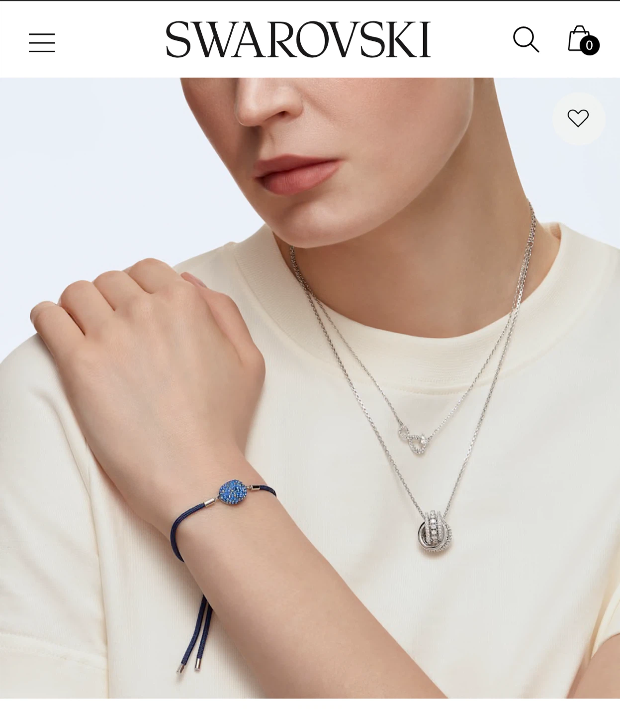 Swarovski Hyperbola Infinity Necklace Still in Box - photo 4