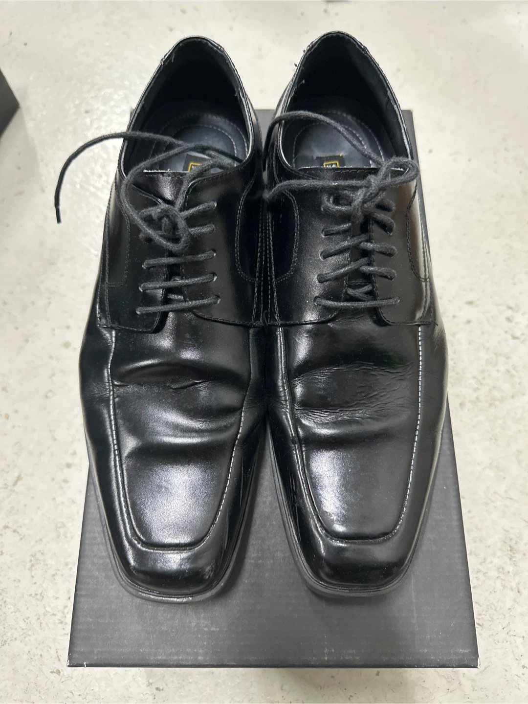 Black Dress Shoes, Size 10.5 - photo 2