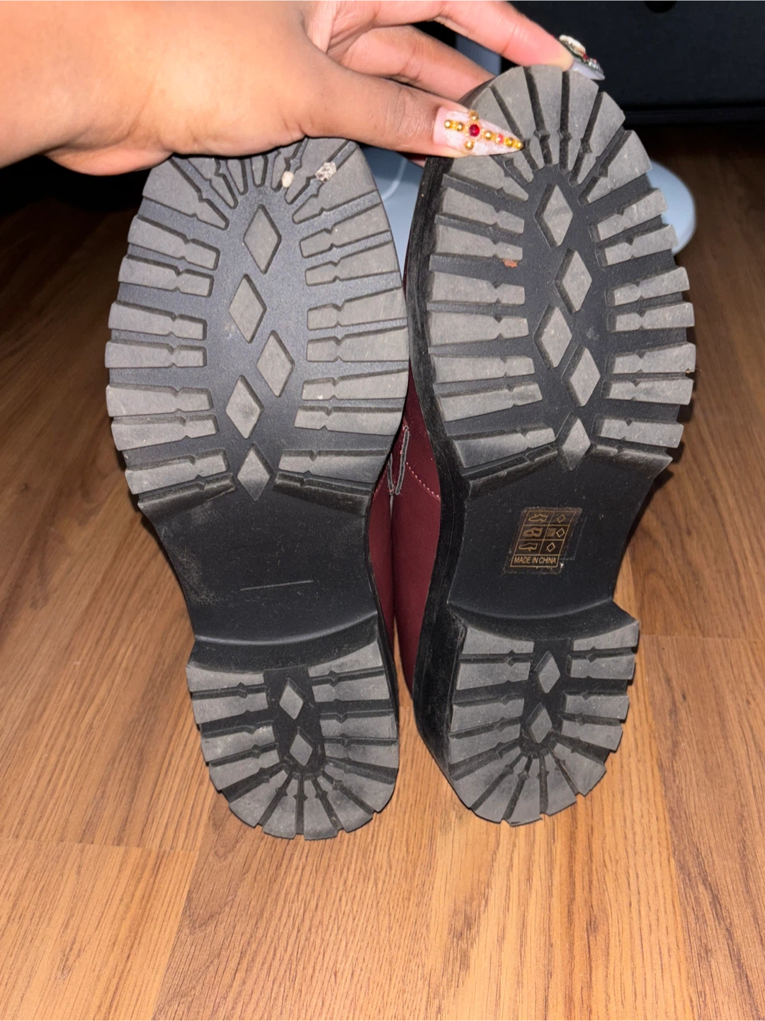 Burgendy loafers - photo 5