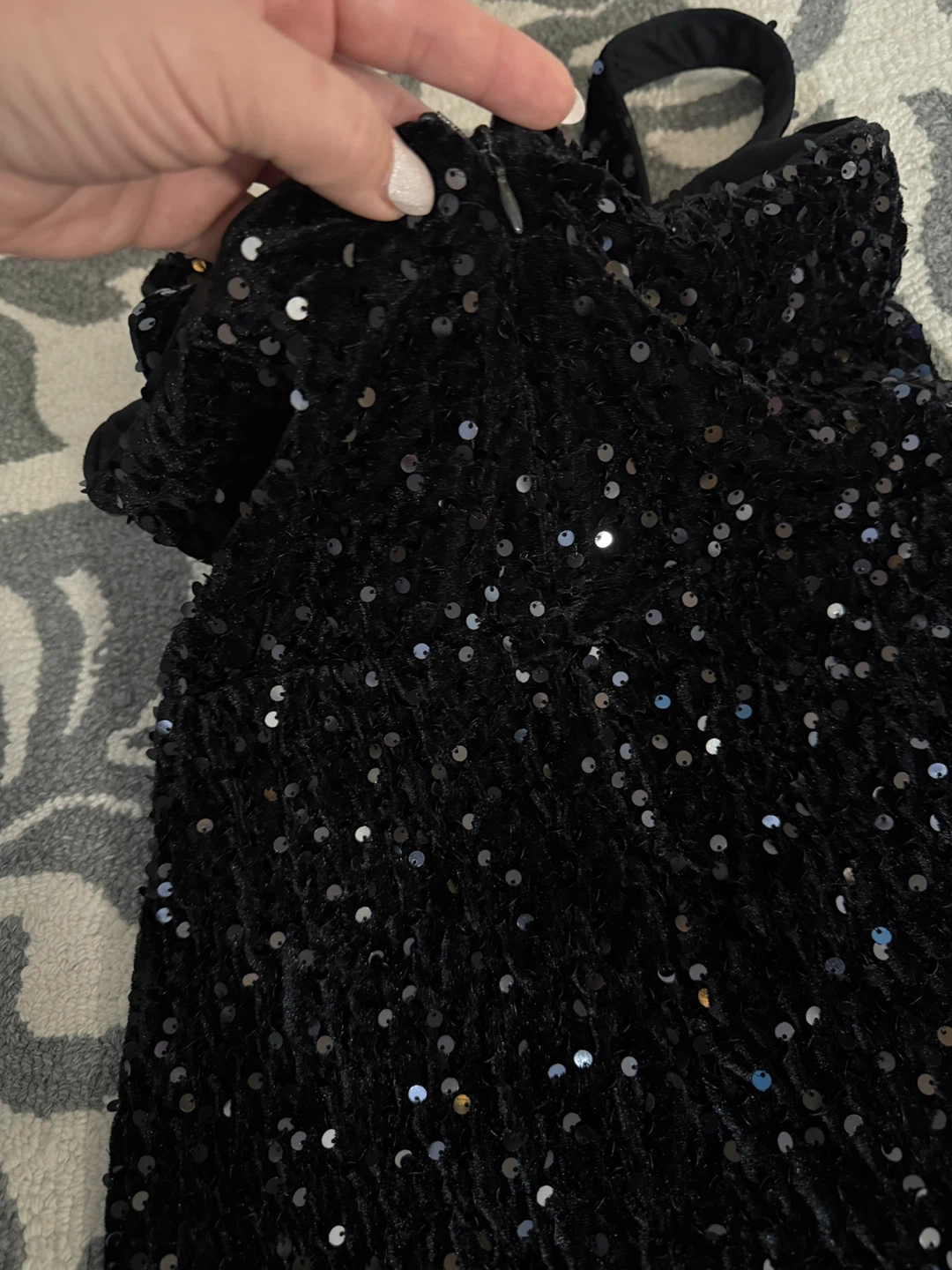 Miss Ord Black Sequin Dress - Size S - photo 5