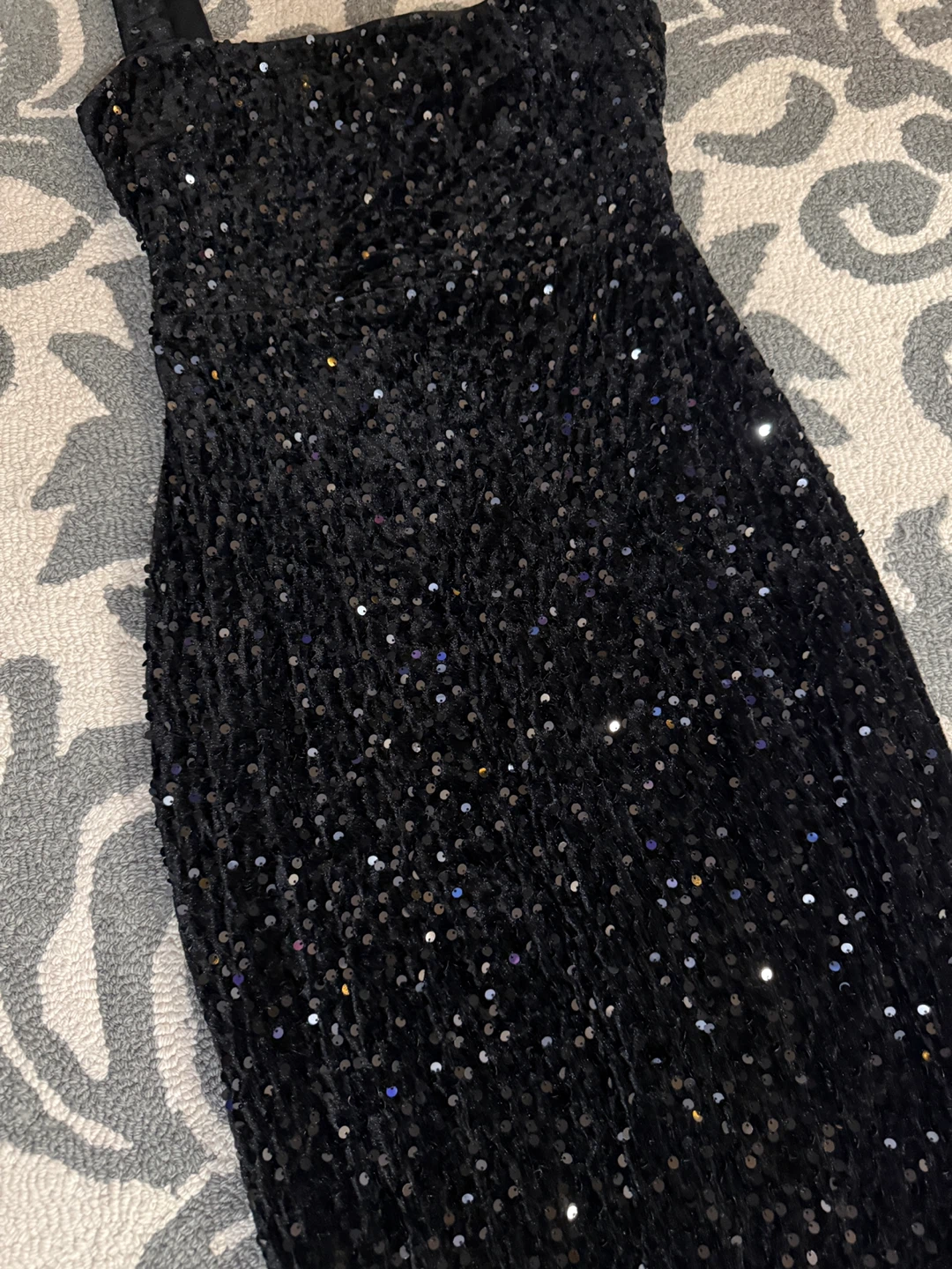 Miss Ord Black Sequin Dress - Size S - photo 2